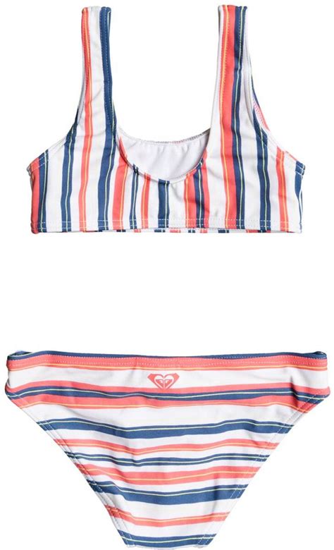 ROXY Kinder Bralette Bikini Set Surf Feeling Bikinis Artikelnummer ERLX MGE DESERT
