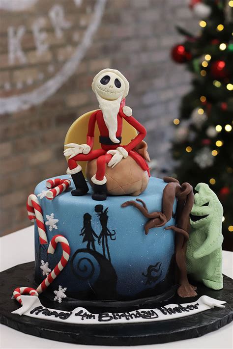 Jack Skellington And Oogie Boogie Birthday Cake