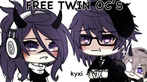 Free Twin Ocs Gacha Life Youtube