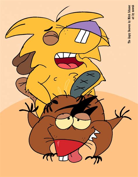 Post 4026673 Angry Beavers Daggett Norbert Beaver Mowub