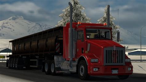 ETS2 Kenworth T800 1 33 x v update auf 1 33 Kenworth Mod für Eurotruck