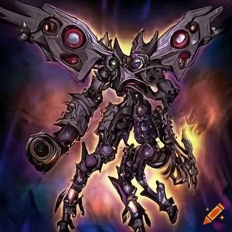 Yu Gi Oh Style Artwork Of A Mysterious Mechanical Entity