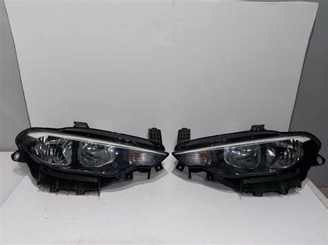 Fiat Tipo II 16 Lampa reflektor czarny lewy prawy 7PIN Europa Gdańsk