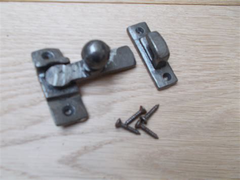 Cast Iron Vintage Old Style Privacy Door Latch Catch Ironmongery World