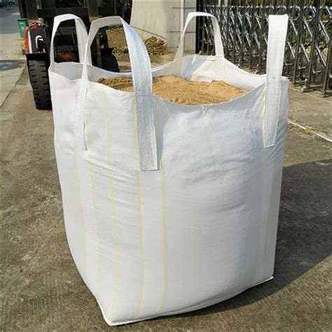 One Tonne Polypropylene Fibc Bulk Bag Plastic Package Manufacture Factory