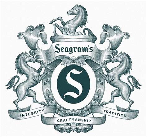 Seagram S New Logomark Illustrated By Steven Noble On Behance