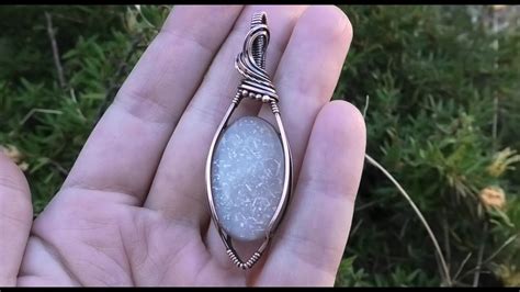 Part 1 Of 6 Different Ways Wire Wrapped Cabochon Pendant Tutorial