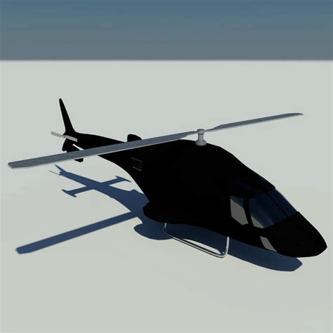 Helicopter 3d Model