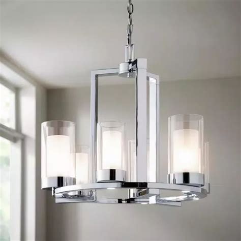 Home Decorators Collection Samantha 60 Watt 6 Light LED Chrome