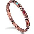 Amazon Auinz Pure Copper Magnetic Bracelet For Women S And Men