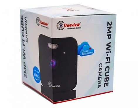 TRUEVIEW 2MP IP WIFI DOME CUBE CAMERA T18165 AE Camera Range 10 To 15