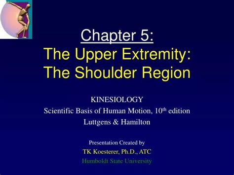 Ppt Chapter The Upper Extremity The Shoulder Region Powerpoint