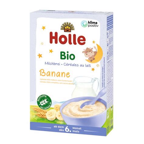 Holle Kaszka Mleczno Bananowa Bio Na Noc G Apteczkadziecka Pl