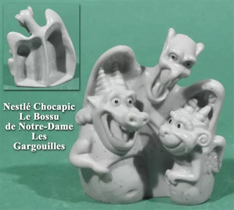 NESTLÉ CHOCAPIC LE Bossu de Notre Dame 1996 figurine les gargouilles