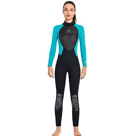 3mm Women Neoprene Wetsuit Full Body Diving Suit For Snorkeling Scuba