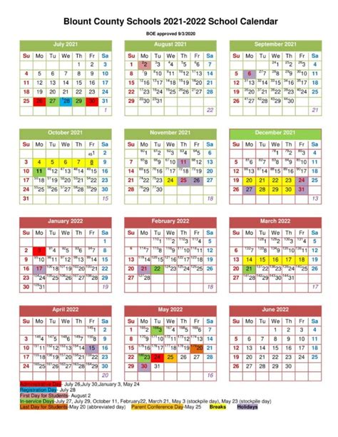 Augusta County Schools Calendar - CountyCalendars.net