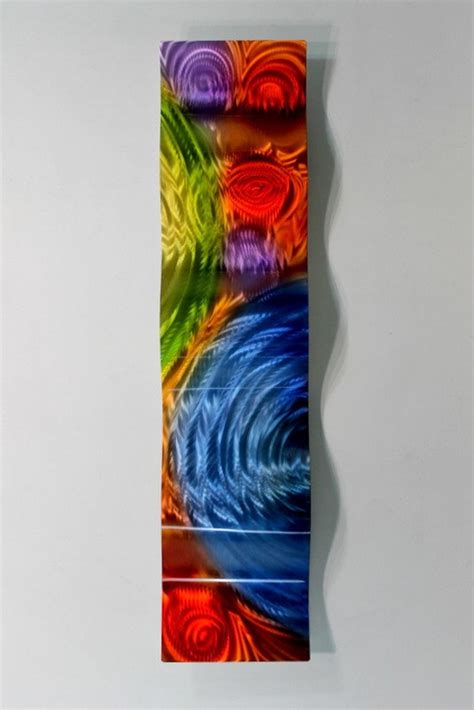 Colorful Metal Wall Art Abstract Art 3D Wall Sculpture Office - Etsy