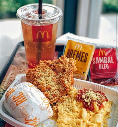 Indonesian Mcdonald S New Menu Fried Chicken With Sambal Uleg Gag