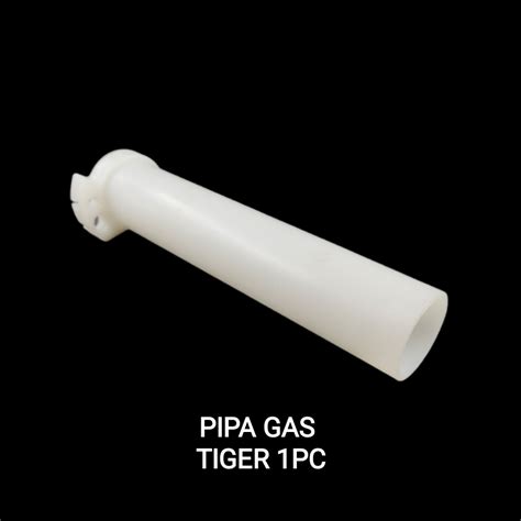 Pipa Gas Tiger Selongsong Slongsong Putihan Mika Throttle Iner Gas