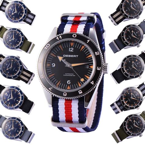 21 Jewels Automatic Self Wind Mens Sapphire Glass Wristwatches 41mm