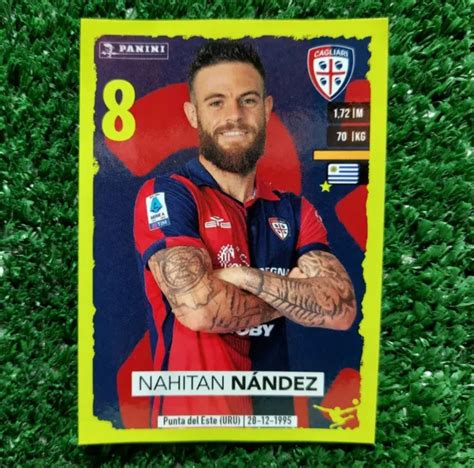 FIGURINA CALCIATORI PANINI 2023 24 CAGLIARI N70 NANDEZ ALBUM 2024