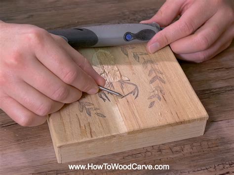 How To Wood Carve Power Carve With The Dremel Stylo Dremel Tool