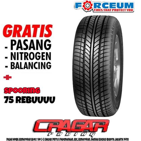 Ban Mobil Semi Slick Murah Ukuran 175 70 R13 Ring 13 FORCEUM EXP 70 175