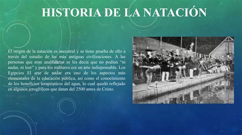 Historia De La Natacion Ppt