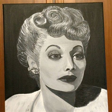 Lucille Ball Painting