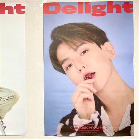 Jual Exo Baekhyun Delight Album Chemistry Poster Shopee Indonesia