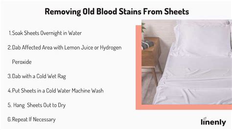 How To Remove Blood Stains From Sheets Easy And Effective Methods