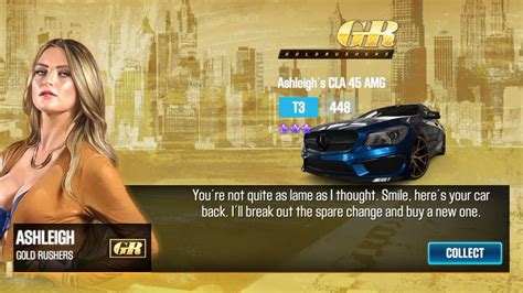 CSR Racing 2 Crew Battle Win Tier 2 Boss S Car Ashleigh S CLA 45