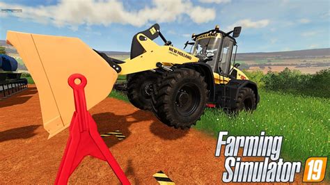 A PÁ CARREGADEIRA QUE VOA Farming Simulator 2019 OS PIONEIROS YouTube