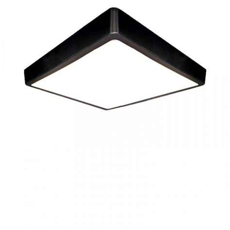 Plafon De Led Quadrado Leitoso De Sobrepor Bivolt Blumenau 24W 6500K