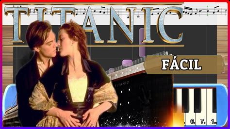 C Mo Tocar Titanic En Mel Dica F Cil Partitura Youtube