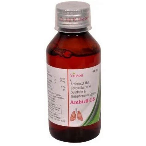 Ambiril Ls Ambroxol Hydrochloride Syrup Ml At Rs Bottle In Nagpur