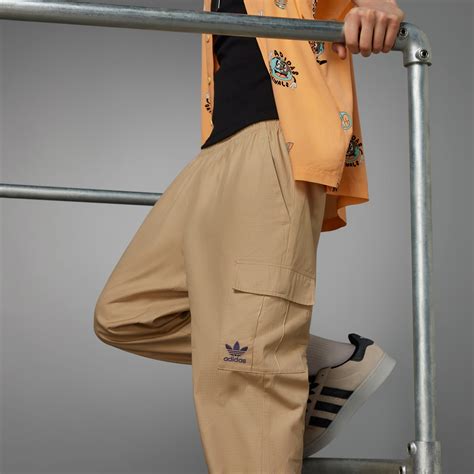 Adidas Enjoy Summer Cargo Pants Beige Adidas Il