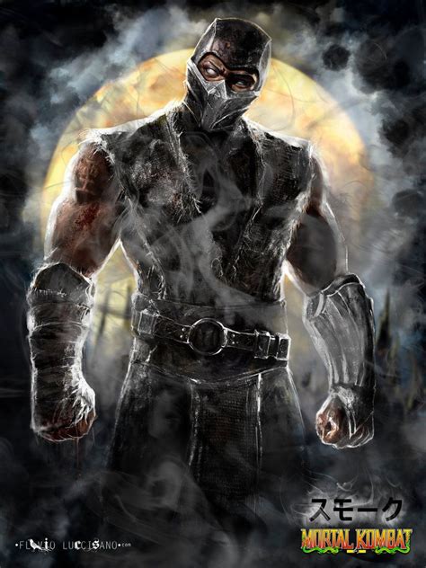 Smoke Mortal Kombat Wallpaper