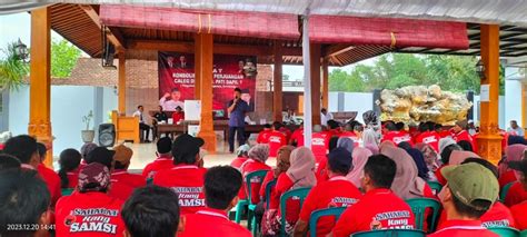 Konsolidasi Pemenangan Caleg DPRD Pati DAPIL L Samsi Targetkan Timnya