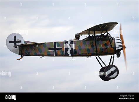 Fokker Dviii German Parasol Monoplane Fighter Aircraft Designed By