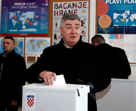 DELMAGYAR Horvát elnökválasztás az exit poll szerint Milanovic nyert