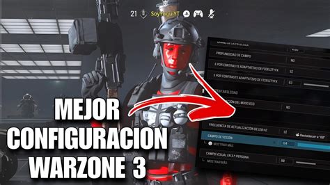 Mejor Configuracion Para Warzone 3 En Ps4 Y Ps5 Youtube