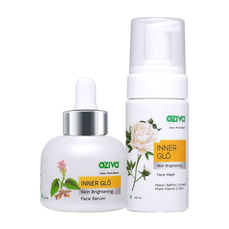 Buy Oziva Skin Brightening Routine For Glowing Skin Inner Glo Face