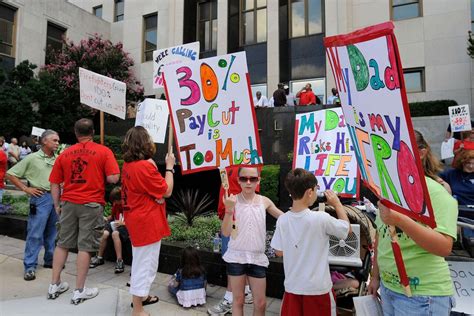 Birmingham firefighters, families protest planned pay cuts (with video ...