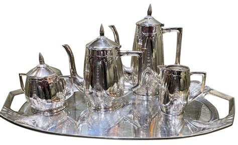 Art Deco Coffee And Tea Service For Sale Art Deco Collection