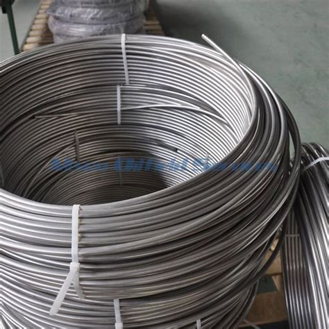 Astm B Nickel Alloy Uns N Bright Annealed Seamless Coiled