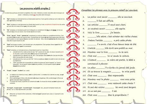 Grammaire Les Pronoms Relatifs Simples Hot Sex Picture