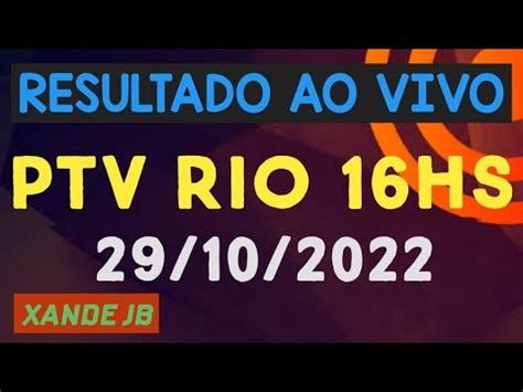 Resultado Ao Vivo Do Jogo Do Bicho Da Ptv Rio Hs Dia