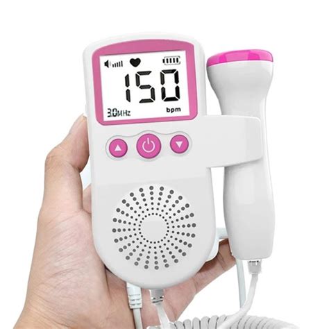 Monitor Fetal Doppler Aparelho Para Ouvir Batimentos Cora O Beb