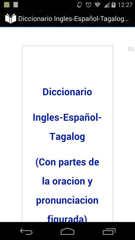 Ingles Español Tagalog Apk Für Android Herunterladen